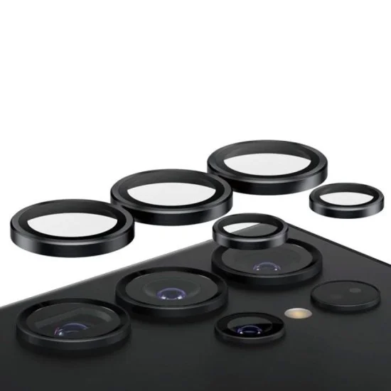 Lense Protector Camera Samsung S24 Ultra Hoops Panzerglass - Black